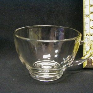 dishes, plates and glassware for rent in birmingham, al shown is a glass punch cup