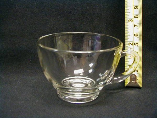 dishes, plates and glassware for rent in birmingham, al shown is a glass punch cup