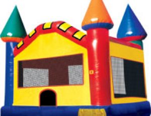 rent a jump house, bounce house, in hueytown, al. shown is a party castle jump house