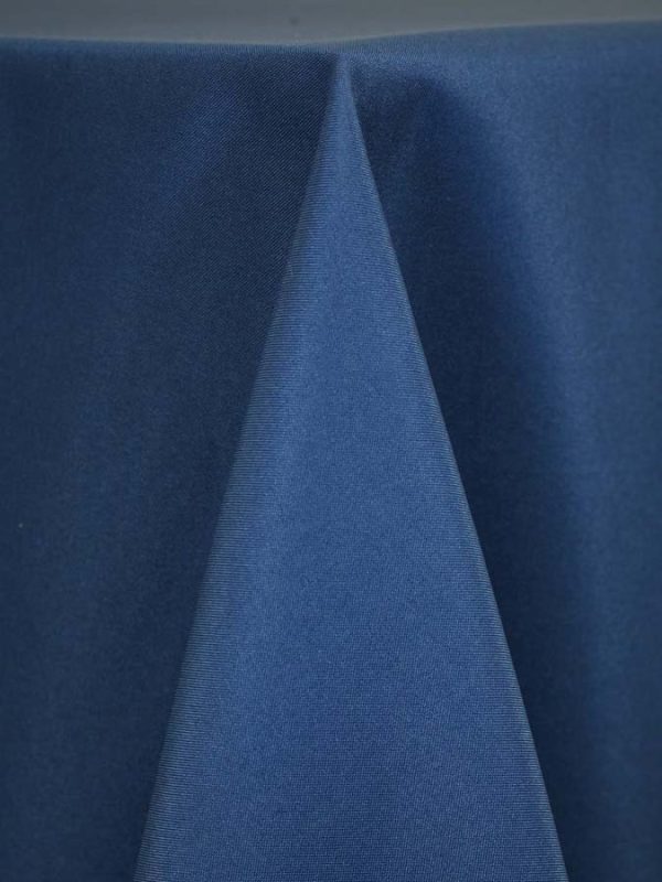 tablecloth rental in homewood al dusty dark blue color