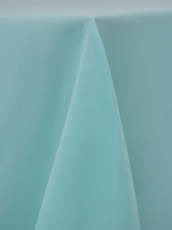 tablecloths for rent in birmingham alabama aqua color